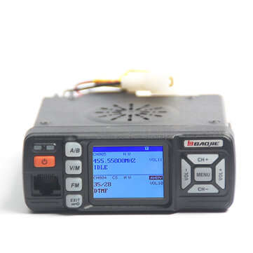 BAOJIE Dual Band Car Mobile Radio BJ-318 VHF 136-174Mhz UHF 400-490MHz 256CH 25W Two Way Radio FM Tr