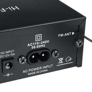 AK35 110V-240V bluetooth 5.0 Stereo Power Amplifier USB Wireless Music Speakers