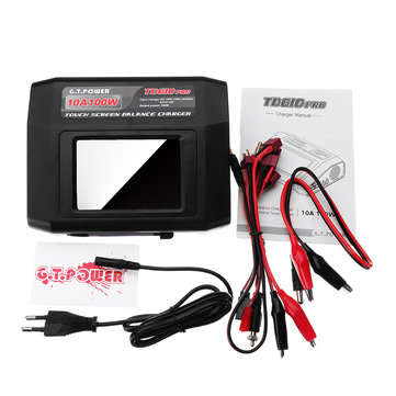G.T.Power TD610 PRO 100W 10A AC/DC Touch Screen Battery Charger Discharger