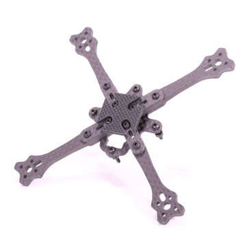 AlfaRC Peter 112A 112mm Wheelbase 3K Carbon Fiber 3 Inch Freestyle Toothpick Frame Kit for RC FPV Ra