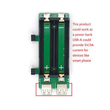 DSTIKE Pi Battery Monste Dual 18650 Battery Power Supply UPS 5V 3A Power Bank