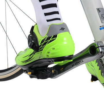 1 Pair Road Bike Pedals Self-locking Seal Bearings Ultralight MTB Mountain Bicycle Flat Platform Out