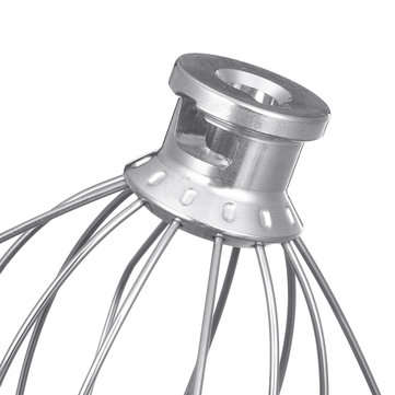 Stainless Electric Wire Whip Mixer Attachment Multi-purpose For KitchenAid K45WW 9704329