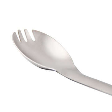 Keith Ti5319 Titanium Long Handle Ultralight Spork Spoon Outdoor Camping Picnic Travelling Tableware
