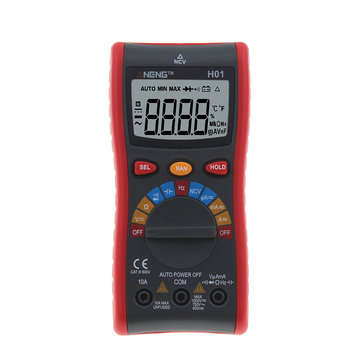 ANENG H01 4000Counts Auto Range Digital Multimeter AC/DC Voltage, AC/DC Current, Resistance, Capacit