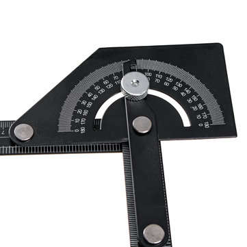 Angle Ruler Angle Protractor Stainless Steel 180 Angle Finder Measure Ruler Gauge Tool 230x500mm