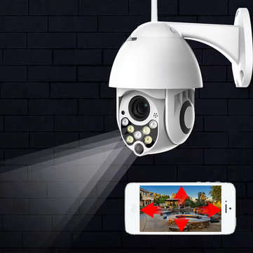 1080P 2MP Wireless Waterproof WIFI IP Security Camera Intercom Night Vision CCT... (ADAPTOR: EUPLUG)