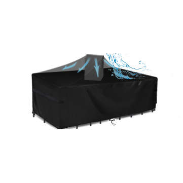 600D Oxford Camping Furniture Covers Sofa Table Anti-UV Dust-proof Protector Fits to 8-10 Seat Garde