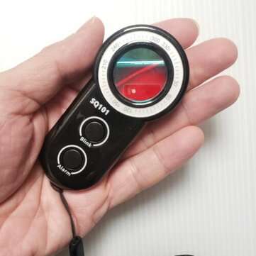 Portable Hiddens Camera Detector Bug Finder Antis spys camera Anti-theft Alarm