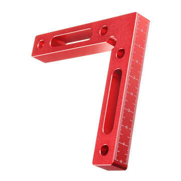 Drillpro Upgrade Aluminium Alloy 90 Degree 120x120mm Precision Clamping Square Woodworking L-Shaped