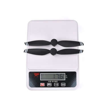 STARTRC  LED Flashing Ring Luminous Propeller Word Propeller Programmable Rechargeable Props Blade f
