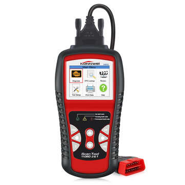 KONNWEI KW830 ODB2 Car Diagnostic Scanner Tool 12V Auto EOBD Fault Error Code Reader Battery Tester
