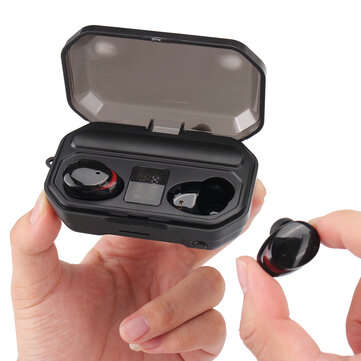 M15 TWS bluetooth 5.1 Earbuds Mini Portable Wireless Earphone Stereo IPX7 Waterproof Headphone Heads