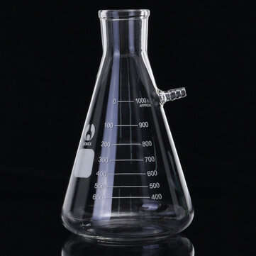 1000mL Filteration Buchner Funnel Kit Vacuum Suction Glass Flask Apparatus