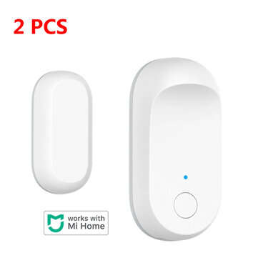 2021 New version Qingping Door & Window Sensor Bluetooth 5.0 Home Security Alarm Dete... (PCS: 2PCS)
