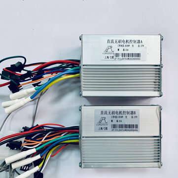 LANGFEITE Original DC 48V 21A  Electric Scooter Controller B Waterproof Brushless Controller for LAN