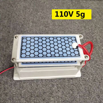 110V Portable Ozone Generator Integrated Ceramic Ozonizer 5/10/15/20/24g (TYPE: 1)