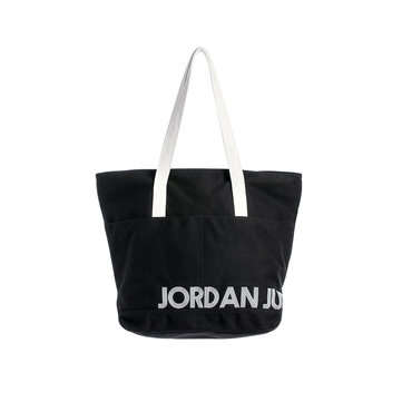 Jordan&Judy 2.2L Canvas Shoulder Bag Leisure Handbag Shopping Bag Outdoor Travel (COLOR.: BLACKB)