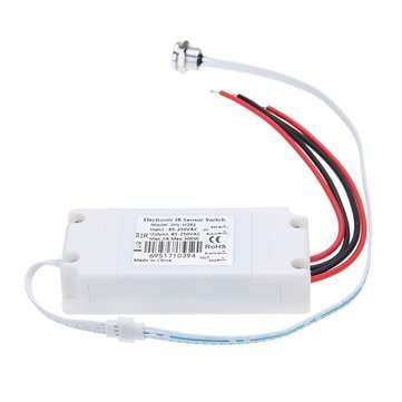 AC 85-250 2A Touchless IR Infrared Body Motion Sensor On/Off Light Switch For Kitchen Cabinet