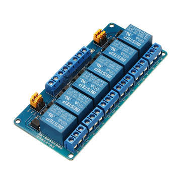 6 Channel 5V Relay Module High And Low Level Trigger BESTEP for Arduino - products that work with of