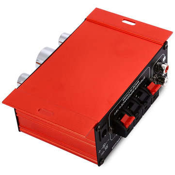Kinter MA-170 Mini 12V 20W Hi-Fi Stereo Amplifier Booster DVD MP3 Speaker