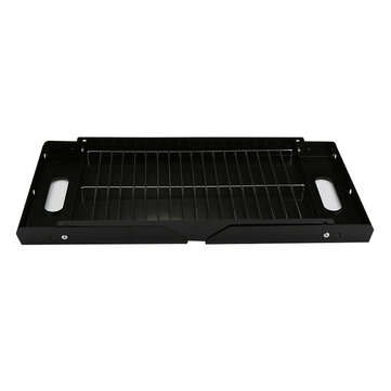 17.55x8.58x8.39in Folding BBQ Grill Stove Stainless Barbecue Charcoal Grill Outdoor Camping BBQ Pati