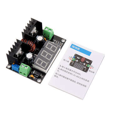 VHM-142 XL4016E1 DC 4-40 V Input DC 1.25-36V Output 8A 180KHz Regulators PWM Modulation Digital DC-D
