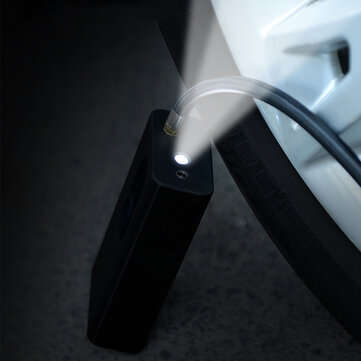 BIKIGHT Portable Wireless Electric Air Pump With LED Lamp 2000mAh Inflator For Car Motorcycle Bicycl
