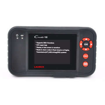 LAUNCH Reader VIII OBD2 8 OBDII Car Diagnostic Tool Support ABS SRS Park Brake Oil Service Reset Sca