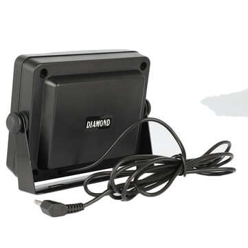 3.5mm Diamond Heavy Duty TS-750 External Speaker for walkie talkie QYT YAESU ICOM KENWOODs CB Two Wa