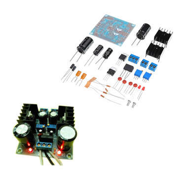 3pcs DIY LM317+LM337 Negative Dual Power Adjustable Kit Power Supply Module Board Electronic Compone