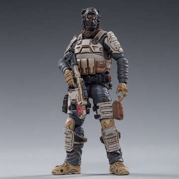 JOYTOY Action Figure Multi-joint Rotatable Free Truism 15th Moon Wolf Fleet Figure New Toy for Colle
