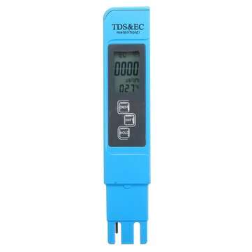 3 in 1 Digital LCD TDS EC Temperature PPM Meter Tester Filter Pen Stick Water Quality Purity Tester