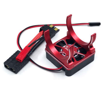 Metal 4X4cm Motor Cooling Fan For GT4 Hobby KM2 TH2 RC Car Vehicle Models