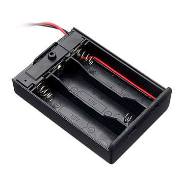 10pcs 3 Slots AA Battery Box Battery Holder Board with Switch for 3xAA Batteries DIY kit Case