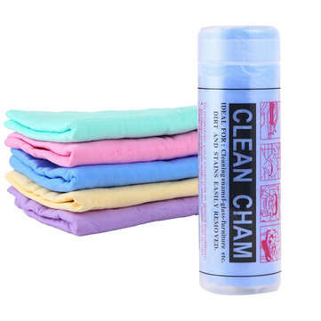 Magic Synthetic Deerskin PVA Chamois Car Cleaning Cham Washing Cloths Towel Super Abs... (SIZE 3: M)