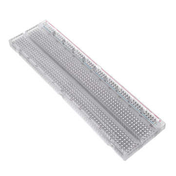 3pcs 730 Holes Transparent Breadboard Protoboard DIY Kit Universal PCB Circuit Board Solderless