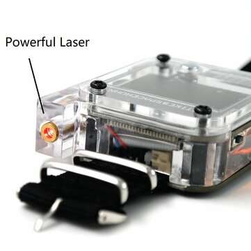 DSTIKE Deauther Watch V3 for 2.4G WiFi ESP8266 Development Board with Powerful Laser 5dB FPC Antenna