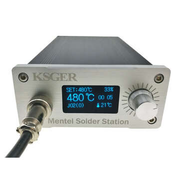 KSGER T12-A Soldering Station Electric Iron STM32 OLED Screen Size 1.3 T12 Temperature Controller