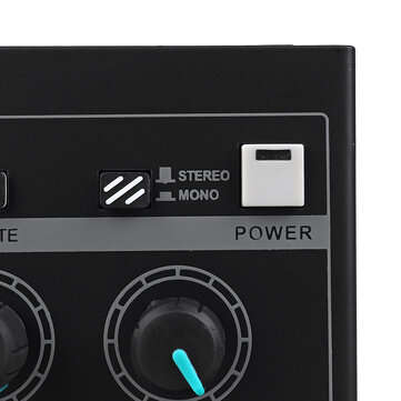 AMP-i4 4-Channel Stereo Headphone Amplifier and DC 12V Power Adapter