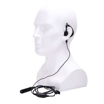 BAOFENG In-ear Type Interphone Headset Earphone for Baofeng Walkie Talkie UV9R UV9R-AMG 9700 GP328