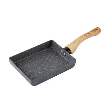 Kitchen Portable Non-stick Medical Stone Coating Frying Pan Omelette Egg Roll Maker... (COLOR: GREY)