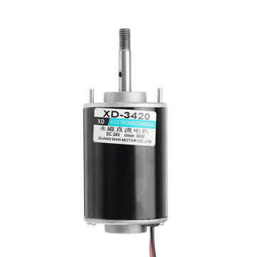 Machifit 3420 Motor 24V 6000rpm Permanent Magnet Motor DC Motor for DIY Generator