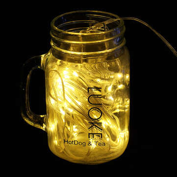 104PCS LED 8 Mode Solar Charging Solar LED String Light for Sun Umbr... (LIGHT TYPE: WARMWHITELIGHT)