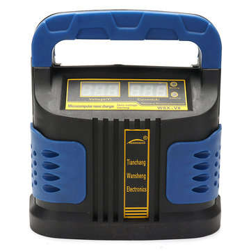 12V/24V 350W Intelligent Pulse Repair Charger Digital Display Charger Battery