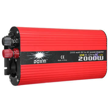 DOXIN 2000W Solar Power Inverter DC 12V/24V to AC 220V/110V Modified Sine W... (VOLTAGE: 24V-110V)