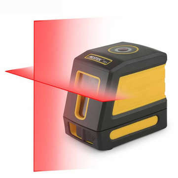 MESTEK T01 Laser Level Red 2 Lines Self-leveling Laser Leveler Vertical Horizontal Cross Laser Red B