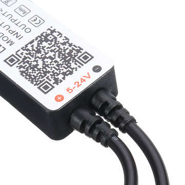 Smart WiFi 5Pin RGBW LED Strip Controller+32Keys Remote Control Work With Amazon Alexa Google Assist
