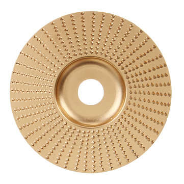 100x16mm Carbide Wood Carving Disc Angle Grinder Shaping Disc Wood Grinding Wheel R... (SIZE: 100MM)