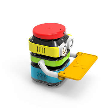 Robospace TacoBot DIY STEAM RC Robot Obstacle Avoidance Infrared Tracking Sing Dance Robot Toy